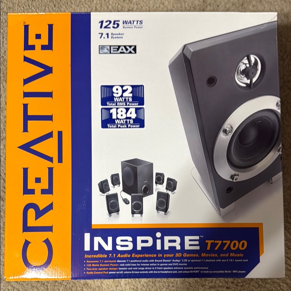 Creative Inspire T7700 7.1 Speaker System